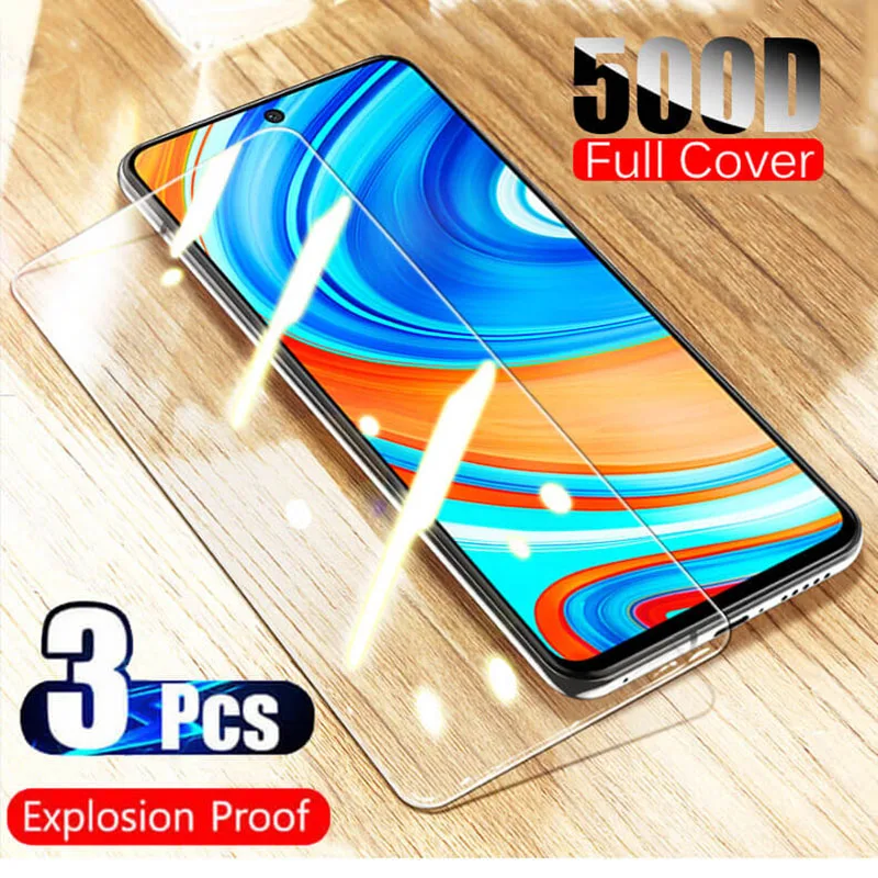 3 шт. на весь экран для Xiaomi Redmi Note 9 Pro стекло Защитная пленка экрана Xiomi Redme 8 7 Note9 9Pro