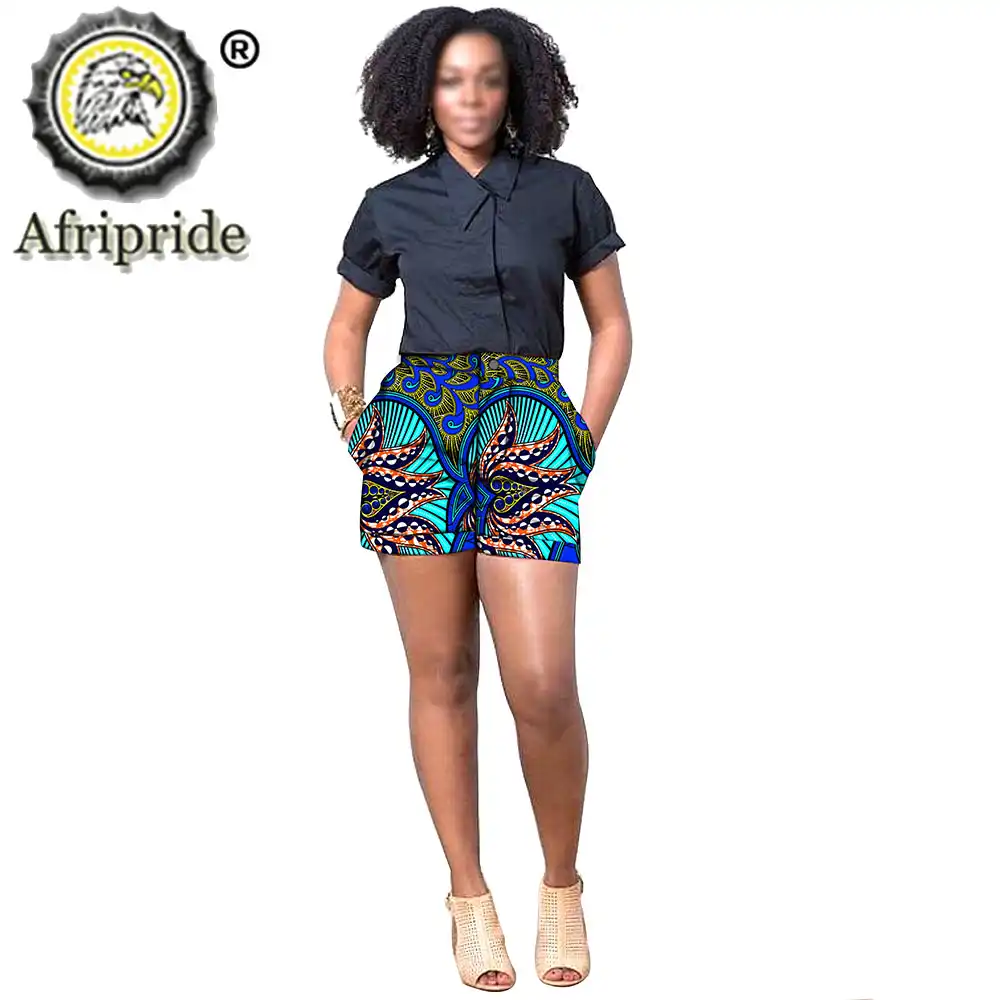 african print shorts for ladies