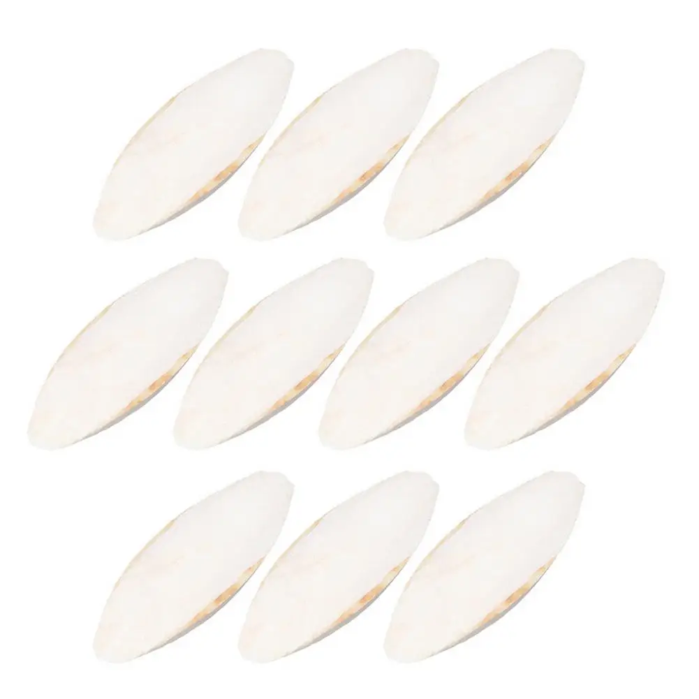 10Pcs Cuttlefish Bone For Parrot Natural Cuddle Bone Chew Toys Chewing Cuttlebone Easy To Absorb Exercise Pet's Sensitivity