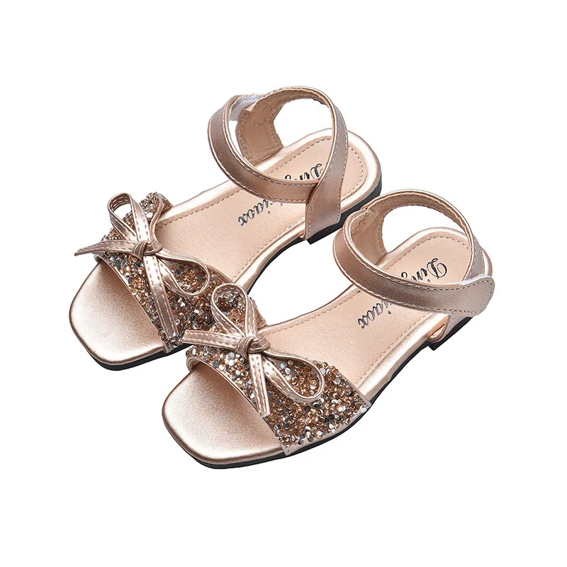 Big Girl Sandals Summer Baby Girl Beach Shoes 2020 New Princess Kids