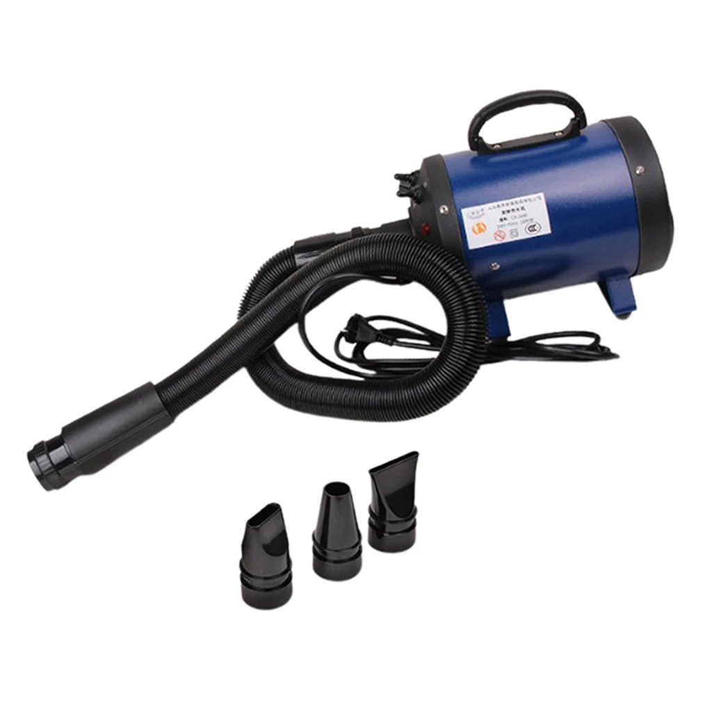 2200W Dog Dryer Powerful Power Stepless Speed Pet Dryer Low Noice Hair Dryer for Dogs