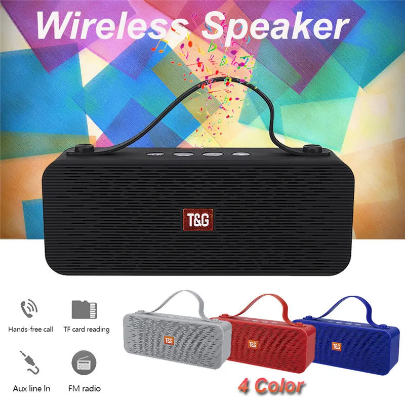 TG521 HIFI Беспроводная bluetooth колонка портативная наружная коробка громкий сабвуфер