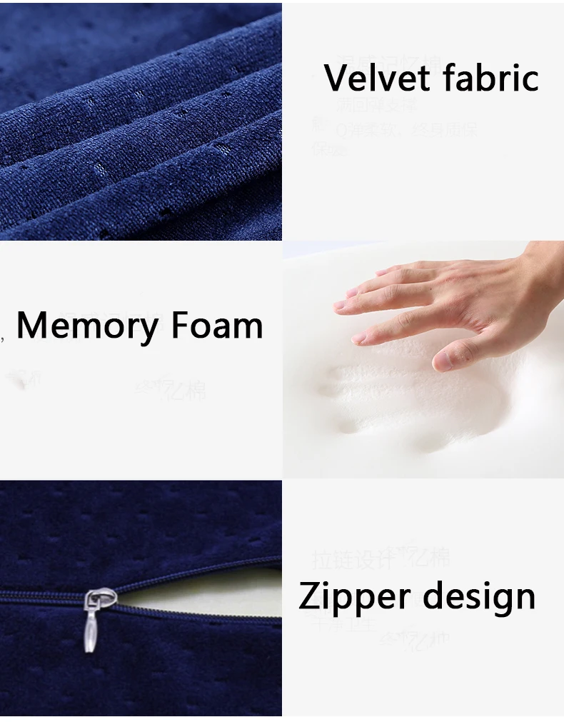 2 шт./компл. Ортопедическая подушка сидения с опорой для поясницы для стула из пены с эффектом памяти снимают усталость Рождественский подарок парню муж подушки