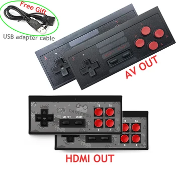 

USB Wireless Handheld TV Video Game Console USB adapter cable Retro Video Game 4K 8 Bit Mini Video Console Support HDMI Output