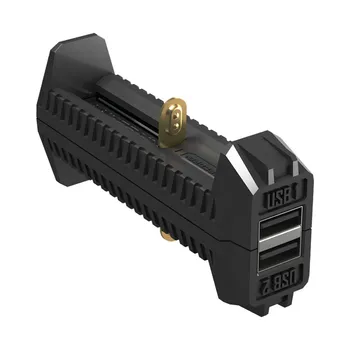 

NITECORE F2 Flexible Power Bank Battery Charger Compatible with Li-ion / IMR: 26650 , 18650 ,16340(RCR123) ,14500, 10440