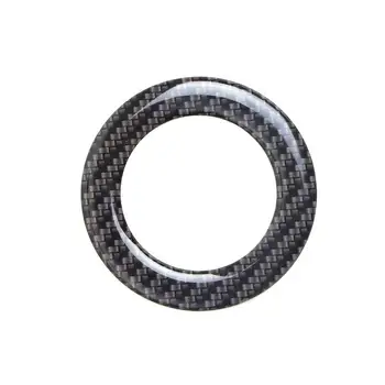 

Auto steering wheel accessories Steering wheel stickers Carbon fiber trim logo tape for golf car