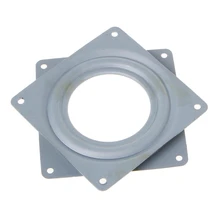 Квадратный Lazy Susan 360 Вращающийся подшипник качения поворотный стол 300 фунтов подшипники пластины 77UC