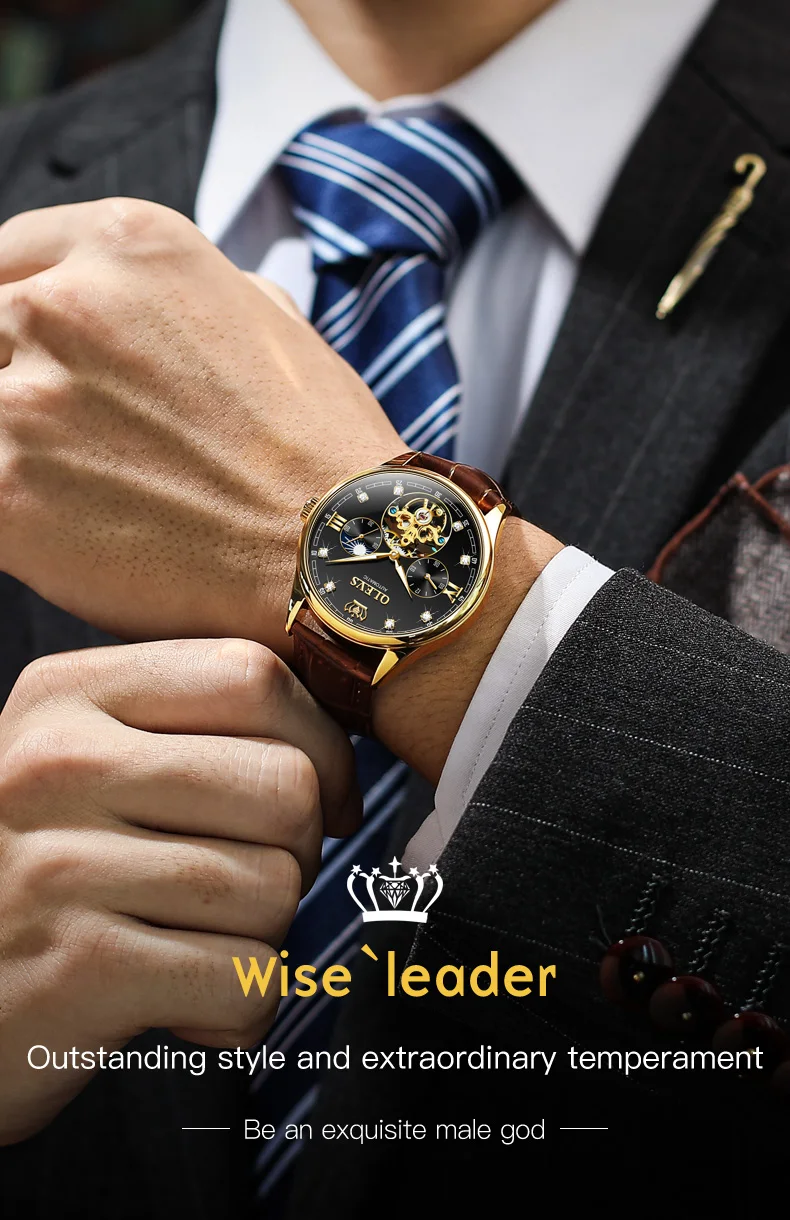 OLEVS 3601 Men’s Quartz Watch description image 3