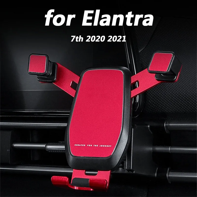 

For Hyundai Elantra 7th 2020-2021 Car interior styling decoration accessories mobile phone holder support clip fastener 1pcs