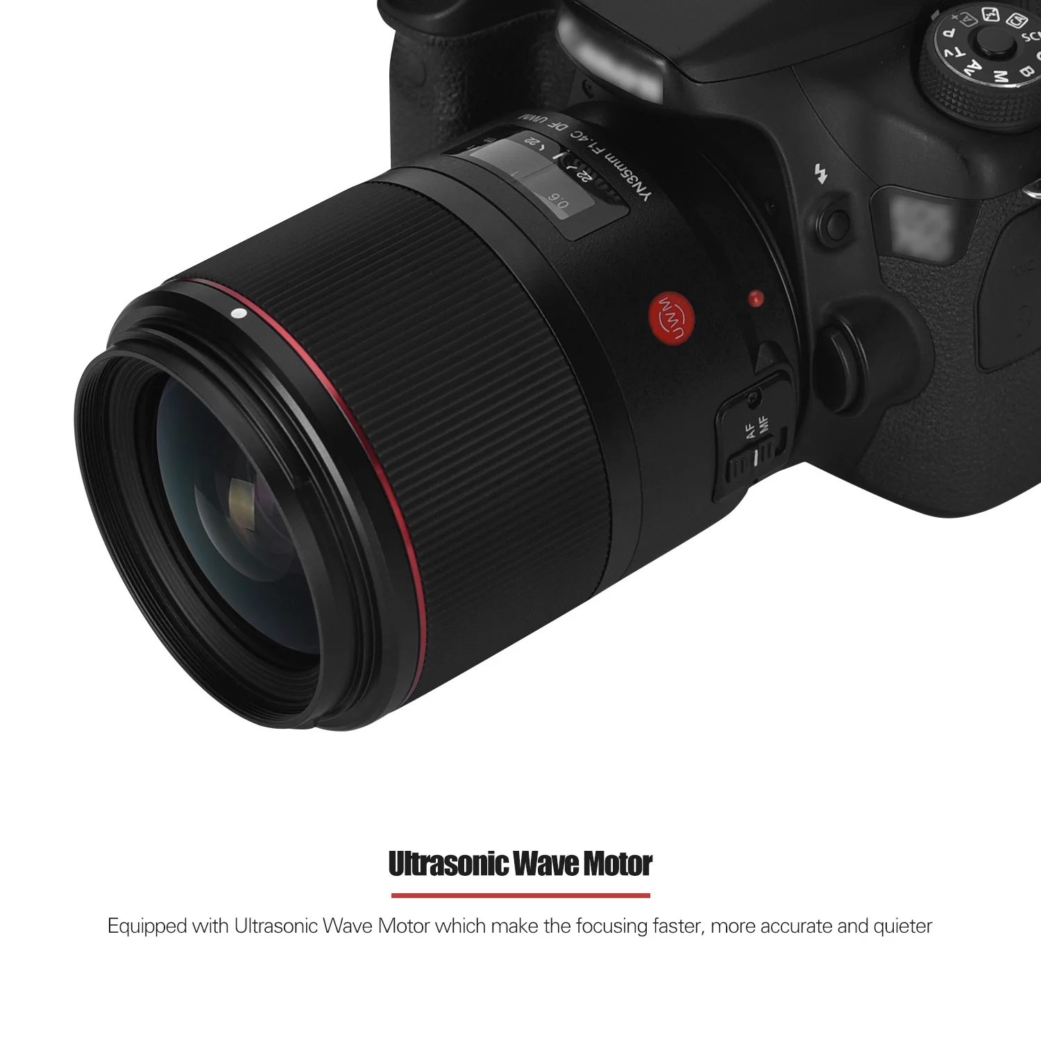 YONGNUO YN35mm F1.4C широкоугольный объектив камеры видеокамера Авто/ручная фокусировка обновление USB Совместимость с Canon DSLR фотографии