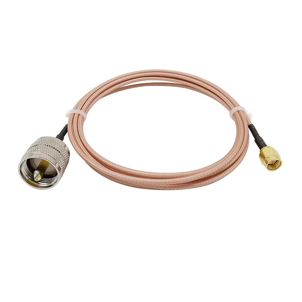 Коаксиальный кабель RG316 1-15 м разъем SMA Male/UHF PL-259 Male UHF-SMA RF | Обустройство дома