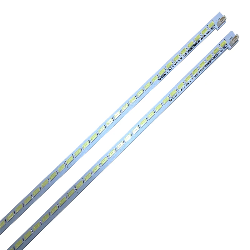 

2PCS 676mm LED Backlight Lamp strip 80led For LCD TV LTA550HQ22 550HQ20 LE55A700K LED55X5000D LJ64-03515A STS550A66-80LED-REV0.1