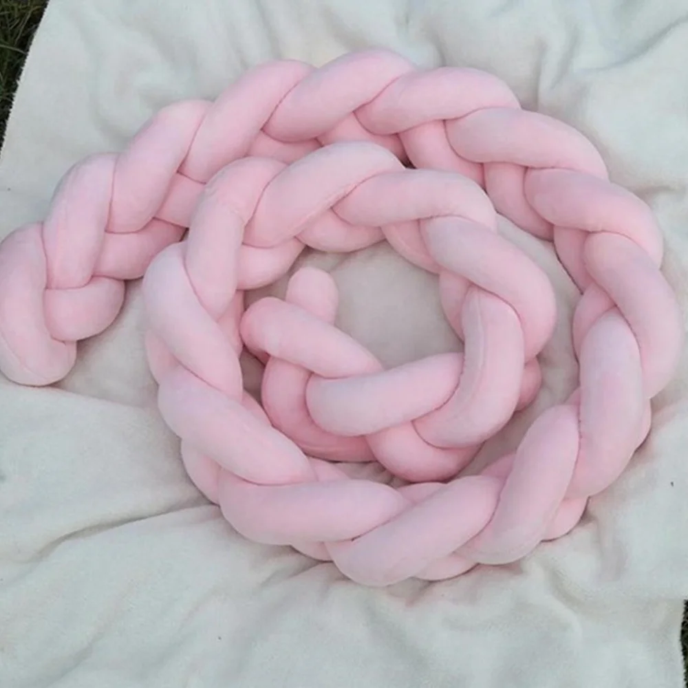 

Child bed soothing pillow knit stripe long play ball