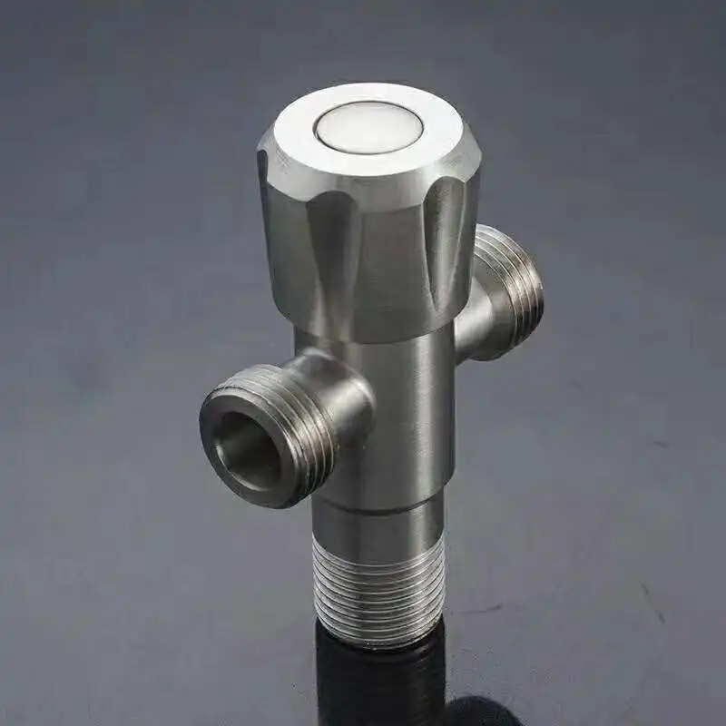 От производителя 304 T-соединитель из нержавеющей стали треугольник клапан из нержавеющей стали водозапорный кран камера горшок здоровье Fauce