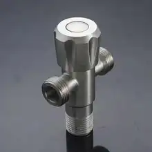 От производителя 304 T-соединитель из нержавеющей стали треугольник клапан из нержавеющей стали водозапорный кран камера горшок здоровье Fauce