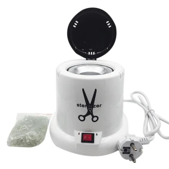 

High Temperature Nail Art Tool Disinfection Box ,Household Nail Equipment Disinfect ,with 1 Pcs Sterile Beads,EU Plug