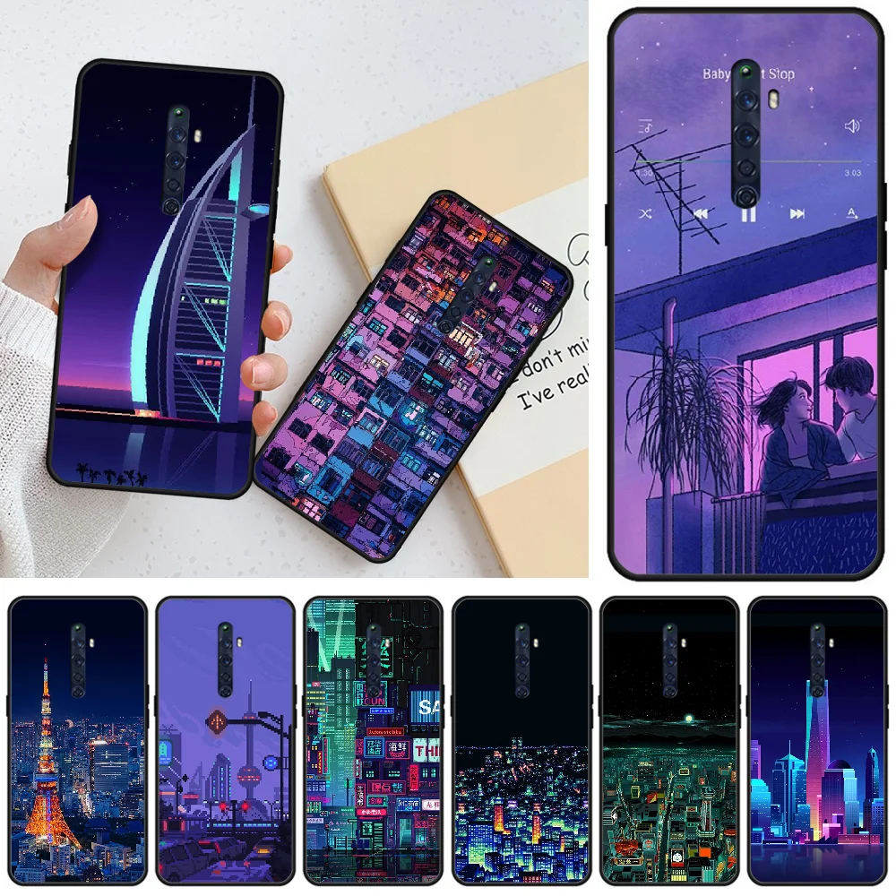

OFFeier Art Pixel Aesthetic Phone Case For OPPO R9 R9S 9S PLUS 11 11 plus 11S 11S PLUS 15 Normal 17 17pro