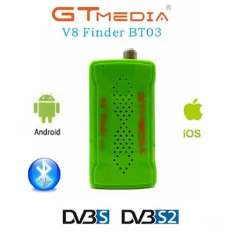 

GTMEDIA/Freesat V8 Finder BT03 DVB-S2 Digital Satellite TV Receiver Satellite Finder FreeSat Bluetooth Support iOS Android Sale