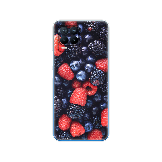 Realme 8 Case 6.4" Soft Silicon TPU Back For Realme 8 Pro OPPO Realme8 4G RMX3085 Phone Cover Coque Capa Funda Bumper Bag