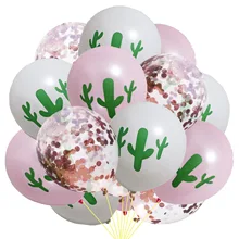 15 sztuk zestaw balonów kaktusowych kaktus lateksowe balony konfetti pasuje do Fiesta urodziny wesele dekoracji tanie tanio CN (pochodzenie) PLANT Tak ( 50 sztuk) Ślub i Zaręczyny Chrzest chrzciny Na Dzień świętego Patryka Wielkie wydarzenie