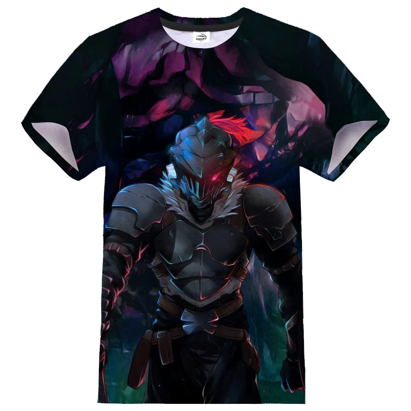 Goblin Slayer футболка аниме 3D принт Косплей уличная одежда Мужчины Женщины Спорт