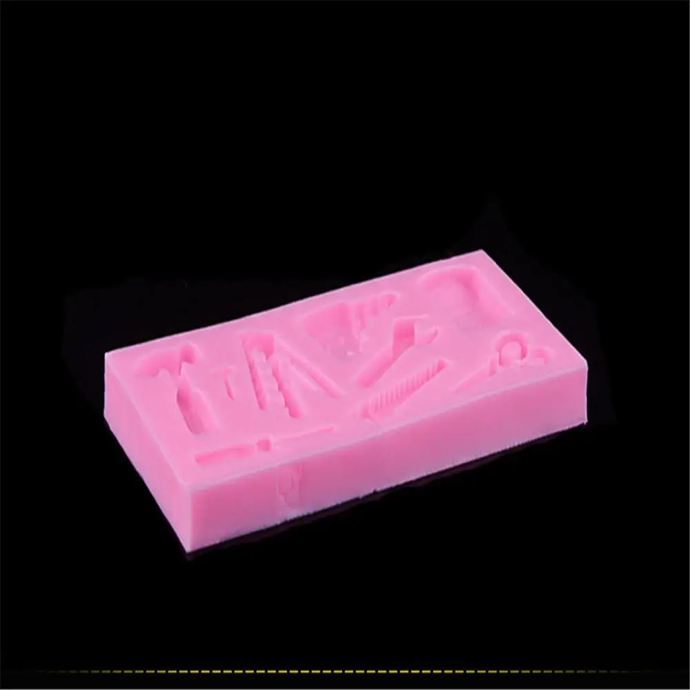 DIY Форма инструмента силиконовая форма для выпечки кекса рождественские инструменты для украшения тортов из мастики Gumpaste шоколадные глиняные формы для конфет FB