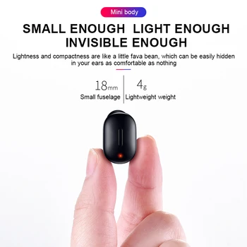 

TWS Wireless Bluetooth 5.0 Headset Built-in Microphone Sport Earphones Noise Reduction with 500mAh Charging Case