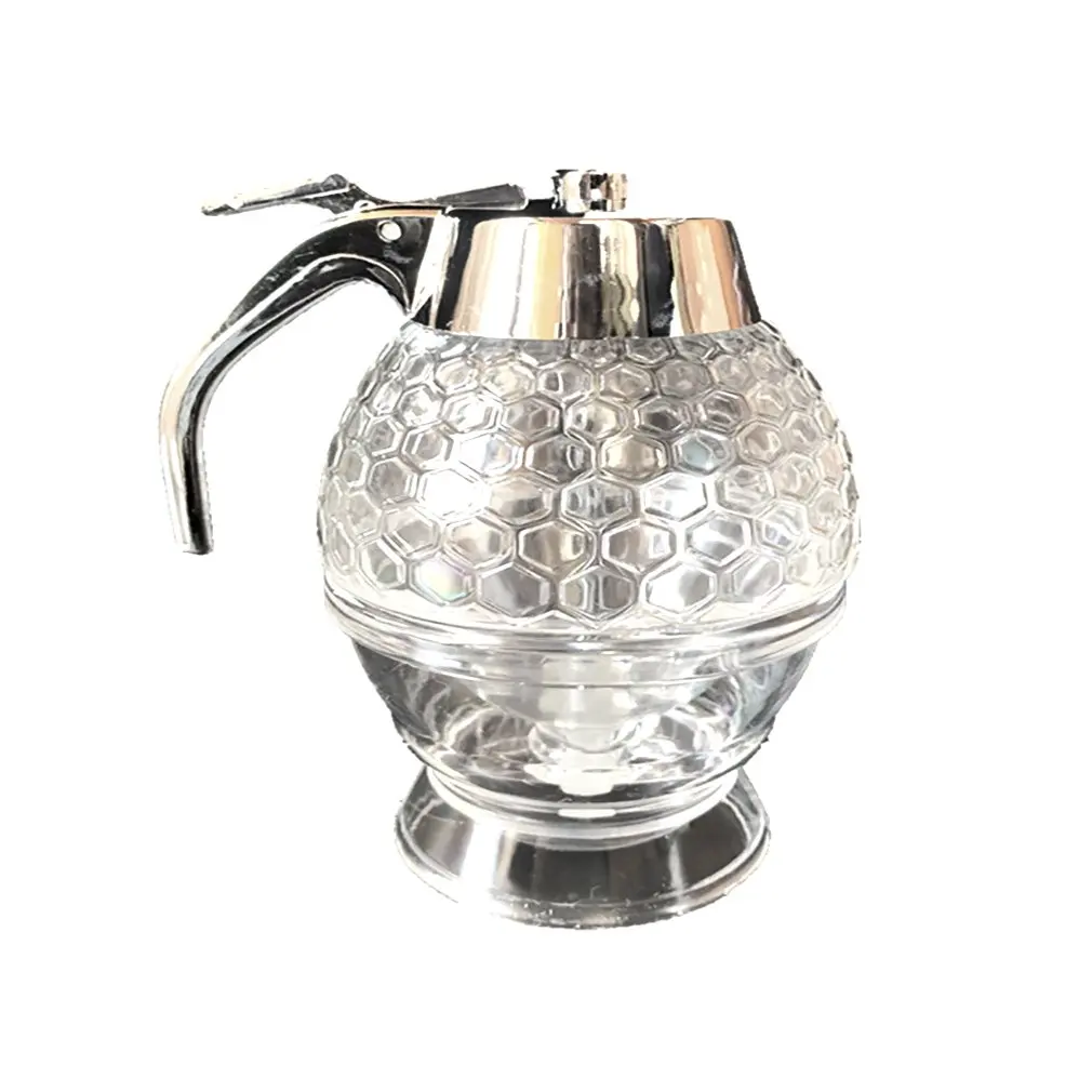 Дозатор для медового сиропа, горшок, банка, 1Cup Hive, с подставкой-триггером, акриловый соковыжималка, дистрибьютор