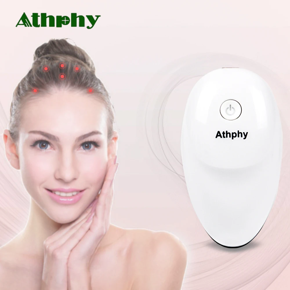 

Athphy Head Massage Electric Silicone massageador Anti-static Body Scalp Massager Promote Sleep Magic Comb Relax Health Massager