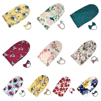 

Infant Swaddle Blanket Newborn Baby Wrap Cloth Sleeping Bag Bow-knot Headband 57BF