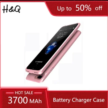 薄い超薄型外部バックアップバッテリ充電器ケース8 7 6 6sプラスpowerbank充電ケースカバーiphone 6 6s 7 8