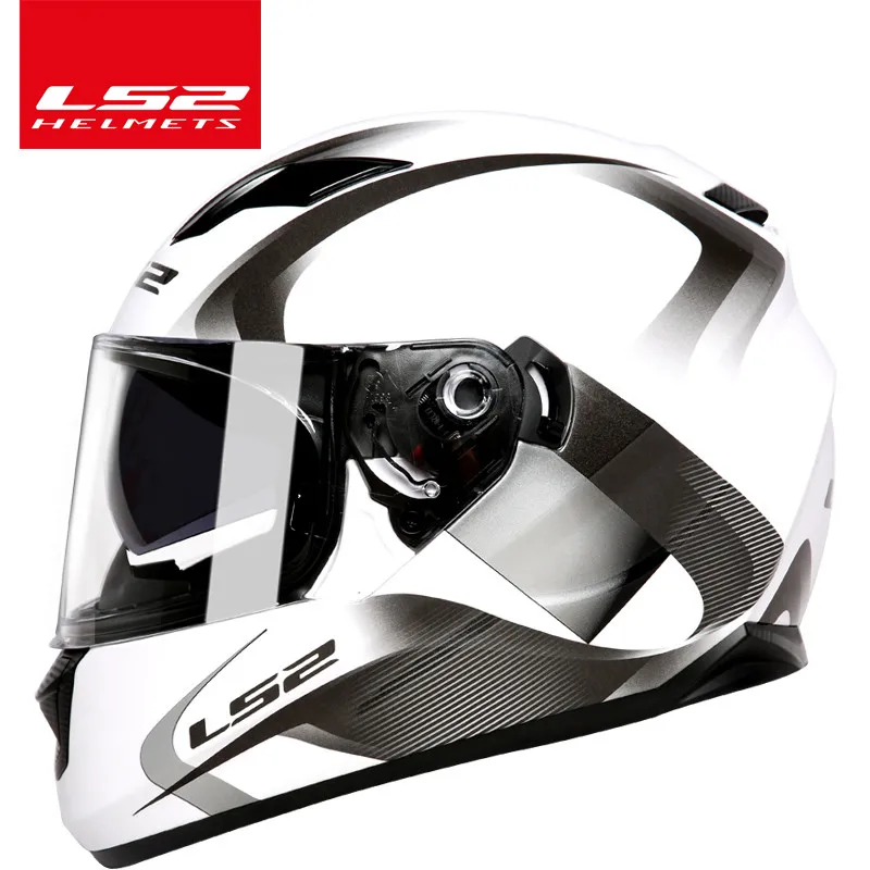 LS2 ff328 moto rcycle шлем с внутренним солнцезащитным козырьком двойной объектив Мото шлем полный шлем без подушки безопасности шлем capacete - Цвет: white velvet