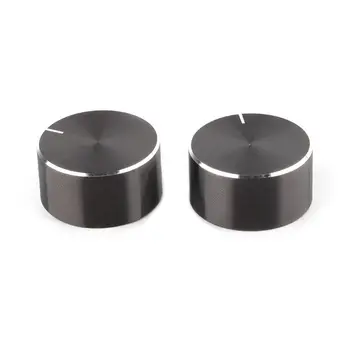 

2Pcs 25x13mm D Axis Rotary Potentiometer Knob Encoder Volume Control For Speaker Amplifier Audio HiFi 50PB