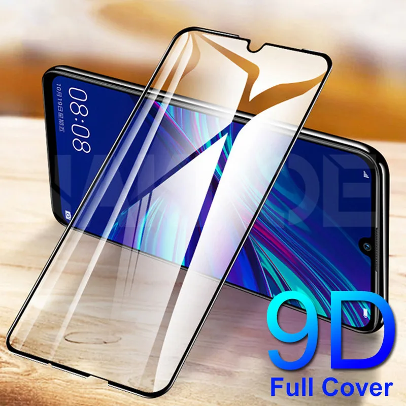 

9D Tempered Glass For Huawei Y5 Y6 Y7 Y9 Prime 2018 2019 Glass Screen Protector Huawei Y5 Lite Safety Protective Glass Film Case