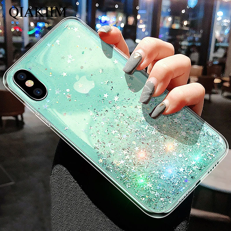 Чехол для iPhone 11 Pro Max XS XR X 8 7 6 6S Plus силиконовый прозрачный | Мобильные телефоны и