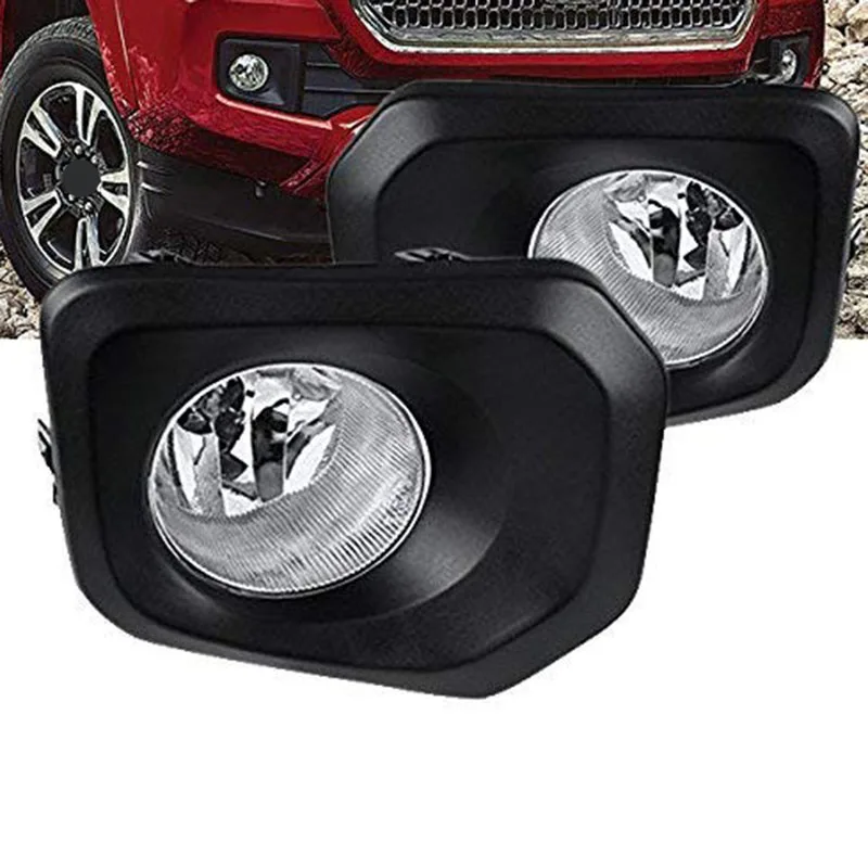 Для Toyota Tacoma- светодиодный Противотуманные фары прозрачные линзы бампер лампа+ проводка+ переключатель комплект