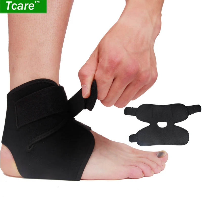 

Tcare 1Pcs Ankle Support Brace Compression Brace for Sport Injuries - Breathable Neoprene Sleeve for Pain Relief, Sprains