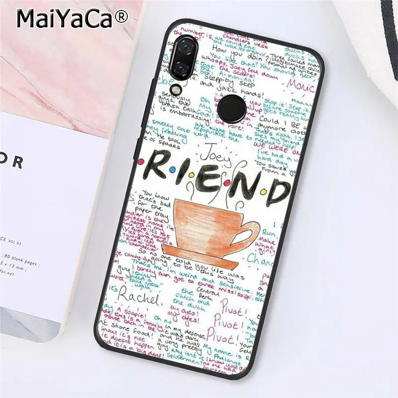 A16 MaiYaCa Центральная кофейня Кофе с надписью ТВ шоу friends(друзья чехол для телефона для Xiaomi Redmi8 4X 6A S2 5A Redmi 5 5Plus Note7 8Pro 7A 6A - Цвет: A16