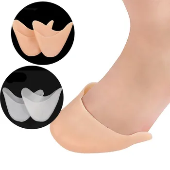 

1 Pair Foot Toe Protector Silicone Gel Pointe Toe Cap Cover Soft Pads Cap Cover Protectors Feet Care Suitable for Ballet