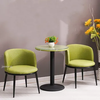 

Small Sofa Armchair Upholstery Fabric Living Room Chair Furniture Modern Relax Decor Armchair Design Customized Dining Chair