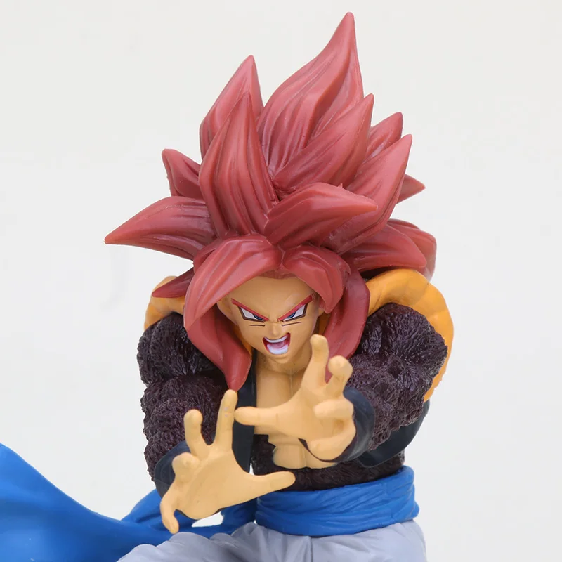 Dragon Ball Z Супер Saiyan 4 Сон Гоку gogeta pvc рисунок с рисунками из комикса «Жемчуг дракона», GT Ultimate Fusion камехамеха рисунок SS4 коллекция игрушек