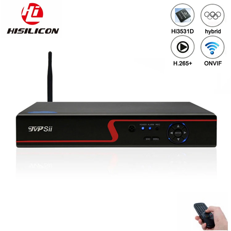 Pаспродажа Красная панель 5MP XMeye Hi3531D H.265 + 16CH 8CH 16 канальный видеорегистратор Гибридный WI FI 6 в 1 TVI CVI NVR аналоговая камера высокого разрешения, система вид...