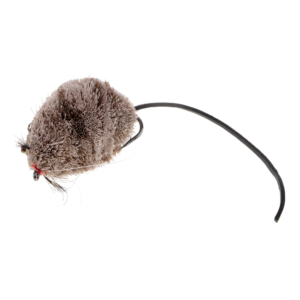 Fly Fishing Flies  Bass Pike Muskie Trout Mini Mouse Rat Fly Fishing Lures Accessories 