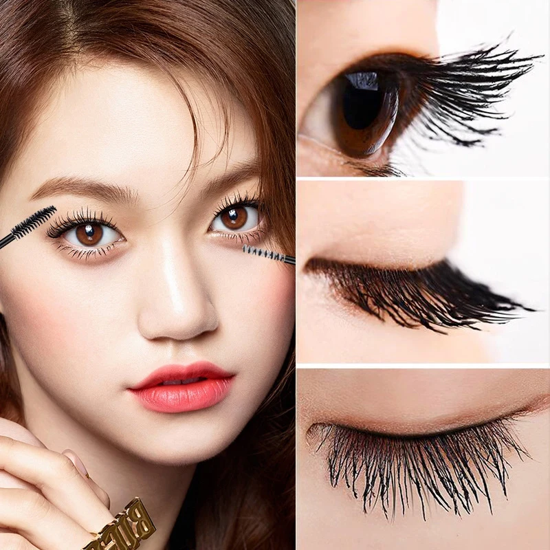 4d двухконцевая тушь для ресниц водоСТОЙКАЯ не-dizzy окрашивание длительная завивка плотная тушь для ресниц