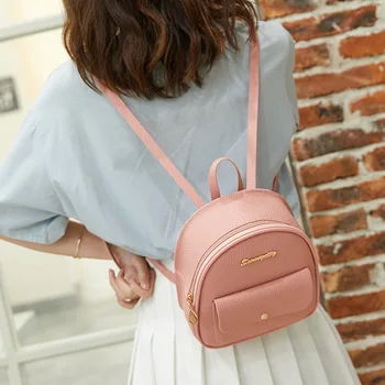 

Shoulder Bag New Double Shoulder Bag Multi-function Small Backpack Single Shoulder Slung Hand Bag Messenger Bag Tote Bag Women