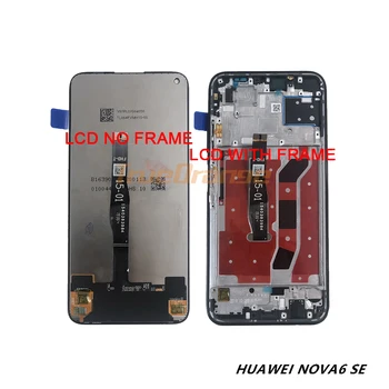 

Original 6.4'' Display Replacement With Frame For Huawei P40 Lite LCD Touch Screen Digitizer Assembly For Nova 6 SE LCD Screen