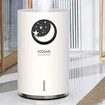 

Cold Mist Humidifier with Adjustable Fog Mode 300 Ml Water Tank for Sustainable Use 12 Hours 7 Colors LED Light Change Without W