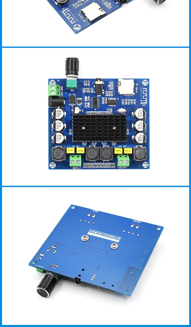 KYYSLB DC12~ 24 В 50 Вт* 2 5,0 Bluetooth усилитель BoardTPA3116 XH-A314 цифровой усилитель плата поддержка tf-карты AUX синхронный вход