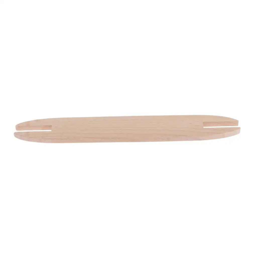 DIY Craft Weaving Tool Woven Sweater Scarf Tapestry Bobbin Beechwood Shuttle Stick Single Head Solid Eucalyptus Wool