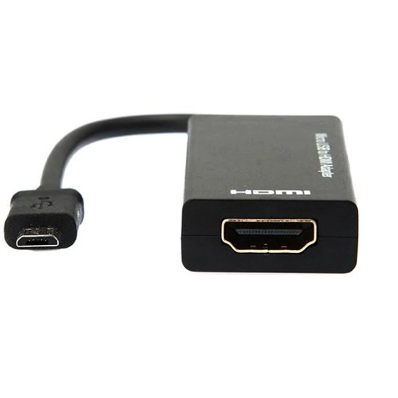 Hot Micro USB to HDMI HD Adapter cable Male to Female 1080P HD HDMI Audio Video Cable MHL Converter for TV PC Laptop
